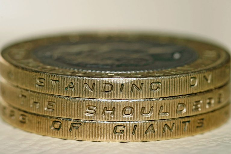 2 Coin Standing On The Shoulders Of Giants